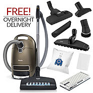 Miele Complete C3 Brilliant Canister Vacuum Cleaner & SEB 236 w/ FREE Overnight Delivery!