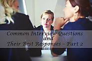 Common Interview Questions and Answers Part-2