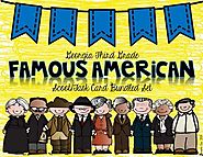 Famous Americans Task Cards BUNDLE