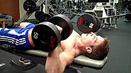 Flat Bench Press With Dumbbells