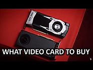 What Video Card to Buy - Late 2016