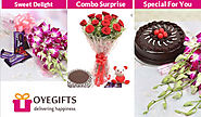 OyeGifts : India's #1 Leading Online Gifts & Flowers Online Delivery Shop - Same Day Delivery Gifts - Bestseller Gifts