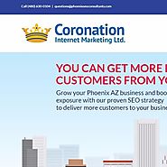 Phoenix SEO by Coronation Internet Marketing (480) 630-0104