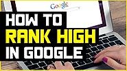 SEO For Beginners 2017 - How to Rank High In Google?