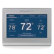 Honeywell Home RTH9585WF Wi-Fi Smart Color Thermostat, 7 Day Programmable, Touch Screen, Energy Star, Alexa Ready, C-...