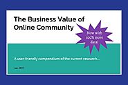 Show the Value of Online Community with this Research Roundup