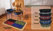 Elevated feeders for Dogs: Bridgeport Stoneware for Dogs at Drs. Foster and Smith