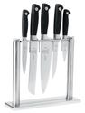 Mercer Cutlery Genesis 6-Piece Forged Knife Block Set, Steel/Black