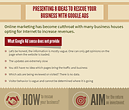 Presenting 8 Ideas to Rescue your Business with Google Ads: Alt Web Media