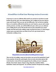 A Good Place to Plan Your Marriage in Goa-Evaevents - PdfSR.com