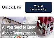 Choose the Best Conveyancing Services to Buy a Property