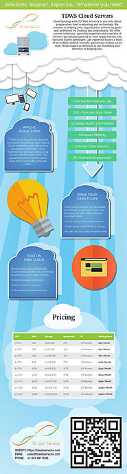 TDWS Cloud Servers - Infographics