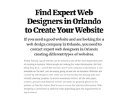 Web Designers in Orlando
