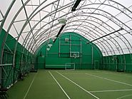 Construct Shaded Outdoor Structures For Sport Court