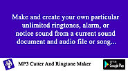 Ringtone Maker and MP3 Cutter Pro freeware for Windows Mobile Pocket PC.