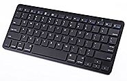 Pwr+ Extra Slim External Wireless Bluetooth Keyboard for Tablet Hd HDX Voyager Paperwhite Tablet Pc Tab Phone