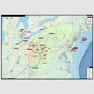 U.S wall map | pipeline maps