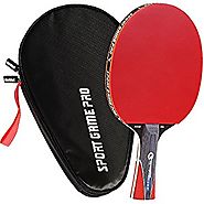Sport Game Pro Ping Pong Paddle with Killer Spin – Table Tennis Paddle with Comfort Grip 2.0 mm Spunge – Table Tennis...