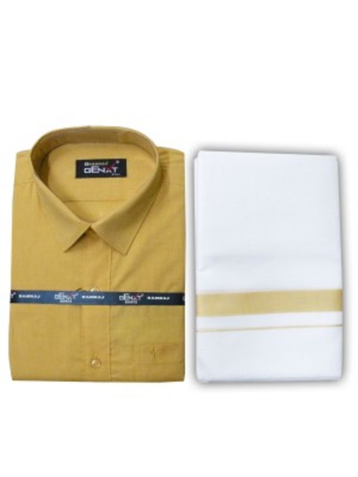 Ramraj Cotton's Fancy Border Dhoti | A 