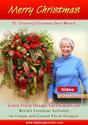"Merry Christmas" How to Make a Christmas Door Wreath Video DVD