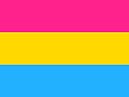 This is the Pansexual flag. Being Pansexual means you are attracted to people regardless of their gender.