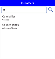 Filter, Search, and LookUp functions in PowerApps