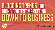 Blogging Trends That Bring Content Marketing Down to Business