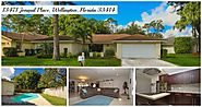 Sugar Pond Manor Pool Home for Sale | 13471 Jonquil Place, Wellington, Florida 33414