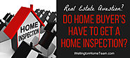 Do Home Buyer's have to get a Home Inspection?