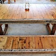 Hand Made Pallet Wooden Farmhouse Furniture