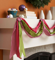 Easy Christmas Decorating with Ribbon