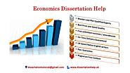 Economics Dissertation Help