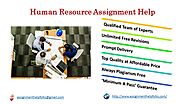 Human Resource Assignment Help