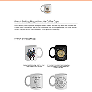 French Bulldog Mugs - Frenchie Coffee Cups