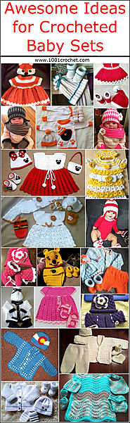 Awesome Ideas for Crocheted Baby Sets