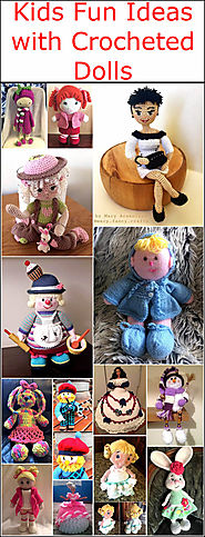 Kids Fun Ideas with Crocheted Dolls