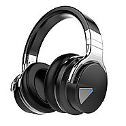 Cowin E-7 Active Noise Cancelling Wireless Bluetooth Over-ear Stereo Headphones with Microphone and Volume Control - ...
