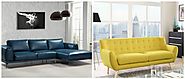 The Love For Modern Leather Section Sofa
