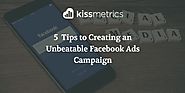 5 wskazówek na temat reklam na Facebooku.