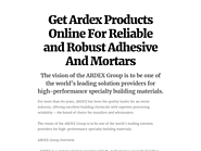 Get Ardex Products Online