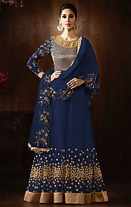 Good Looking And Extra Ordinary Anarkali Suit For Charming Look