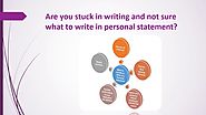 What To Write In Personal Statement | Personal Statement Help
