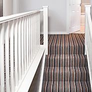 Striped Stair Carpet