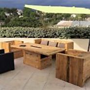 Wood Pallet Recycled Outdoor Furniture