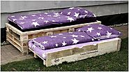 Unique Idea for Wooden Pallets Bed