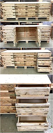 Repurposed Wood Pallets Kitchen Counter Table