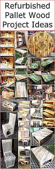 Refurbished Pallet Wood Project Ideas | Wood Pallet Furniture