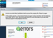 How to Troubleshoot QuickBooks Error -6073, -816 - QB Errors