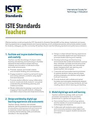 ISTE - STANDARDS FOR TEACHERS