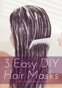 3 Easy DIY Hair Masks for Dry, Damaged Hair